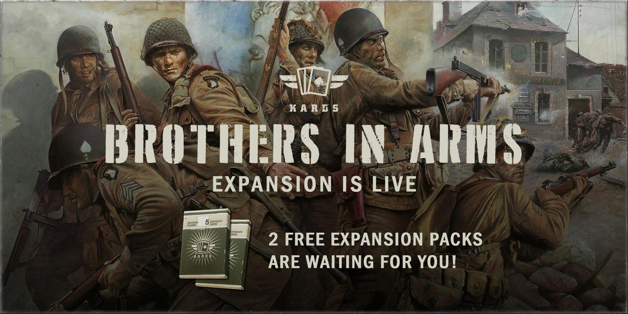 Brothers in Arms Expansion Has Landed: A New Era in KARDS Begins